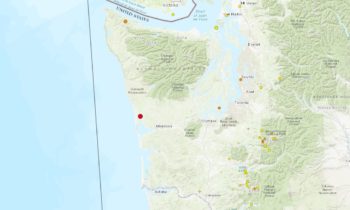 Funcionarios confirman terremoto de magnitud 3.4 en la costa de Washington