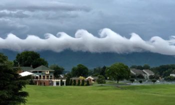 Increíbles nubes en forma de olas fueron vistas en Virginia