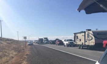 Accidente en SR 395 deja un muerto; cierra ambos carriles hacia el norte