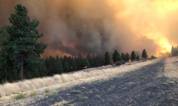 Evacuaciones de nivel 3 en curso debido a incendio Evans Canyon