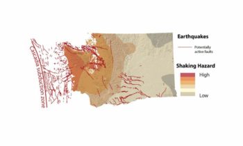 Washington tiene el segundo mayor riesgo de terremotos grandes y dañinos en EE.UU.
