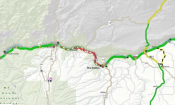 La interestatal 84 está cerrada al oeste de Dalles debido a un incendio forestal, evacuaciones de nivel 3