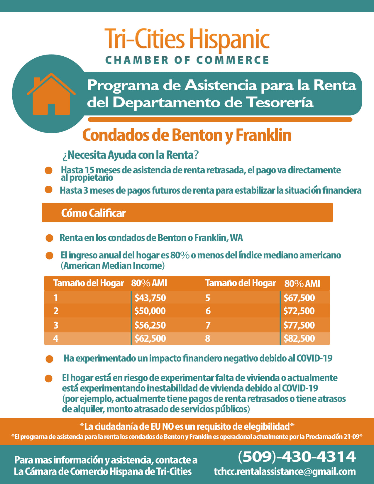 Programa de Asistencia para la renta del Departamento de Tesorería