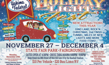 ¡Regresa el festival de luces navideñas a Yakima!