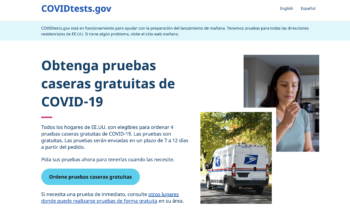 La Administración de Biden lanza una página web en la que todos los estadounidenses pueden solicitar pruebas de COVID gratuitas en casa; aquí se explica cómo obtener la suya