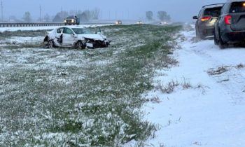 Múltiples accidentes en la I-82 debido a tiempo invernal