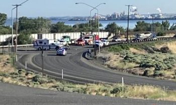 Motociclista transportado vía aérea al hospital tras accidente