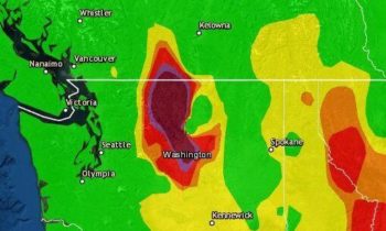 La zona de Chelan experimenta una de las peores calidades de aire del mundo