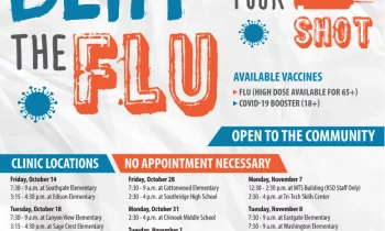 El Distrito Escolar de Kennewick ofrece clínicas de vacunación contra la gripe durante todo el otoño