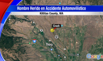 <strong>Hombre herido en accidente automovilístico en el Condado de Kittitas </strong>