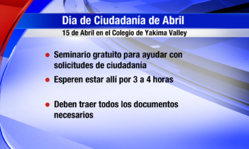 Evento para el Día de la Ciudadanía de Abril en Yakima 