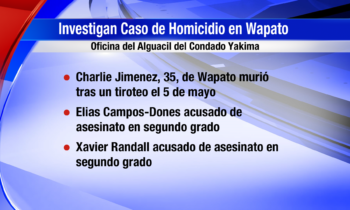 Dos personas arrestadas en caso de homicidio en Wapato