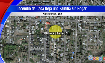 Familia de 8 sin hogar tras incendio de casa en Kennewick