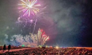 La seguridad de los fuegos artificiales continúa después del espectáculo