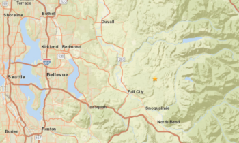 Un terremoto de magnitud 3.8 sacude el paso de Snoqualmie