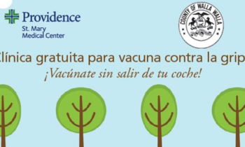 Clínica de vacunación contra la gripe en Walla Walla
