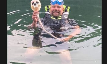 Posibles restos humanos en el río Pend Oreille resultan ser un engaño de Halloween