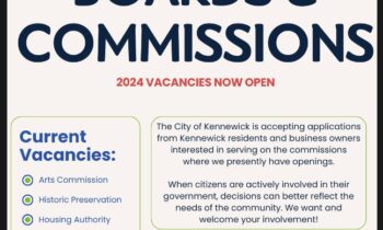 La ciudad de Kennewick busca cubrir vacantes en juntas y comisiones