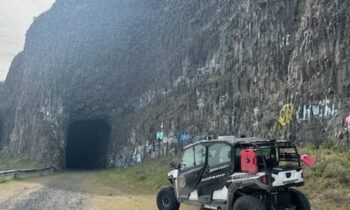 Presuntos ladrones de coches arrestados en un túnel cerca de Plymouth