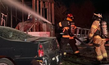 Tienda quedó chamuscada en un incendio temprano en la mañana en Finley