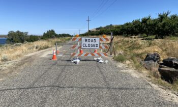 La carretera a Carbody Beach en el condado de Franklin está cerrada temporalmente