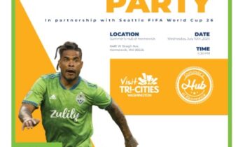 La leyenda de los Seattle Sounders llega a la ciudad para ver la COPA América en Summer’s Hub de Kennewick