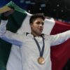 Osmar Olvera consigue medalla de bronce en el trampolín de 3 metros