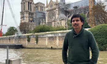 “Es un honor”: arquitecto mexicano colabora en reconstrucción de la Catedral de Notre Dame