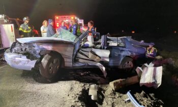 Conductor hospitalizado tras accidente en la US 395 en el condado de Franklin