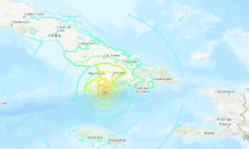 Terremoto de magnitud preliminar 6.8 sacude zona oriental de Cuba