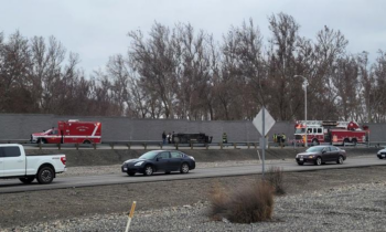 Un accidente de tráfico provoca retrasos temporales para los conductores en dirección norte en el Puente Azul