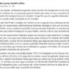 La Oficina del Sheriff del Condado de Franklin responde a preguntas sobre la aplicación de las leyes de inmigración en el condado