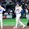 Los Dodgers barren la Serie de Tokio de dos juegoscon victoria 6-3 sobre los Chicago Cubs