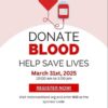 El Distrito de Irrigación de Kennewick organizará una campaña de donación de sangre el 31 de marzo