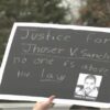 Manifestantes en Richland exigen justicia para Jhoser Sánchez