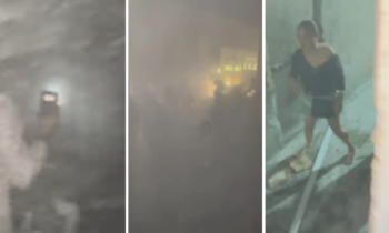 “¡Se está cayendo el techo!”: escalofriante video capta el horror dentro de la discoteca de República Dominicana