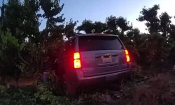 Un choque a alta velocidad contra un huerto da lugar a un arresto por conducir bajo los efectos del alcohol en el condado de Benton