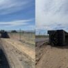 Semiremolque cargado con papas volcó en Prosser y causa retrasos en la vía