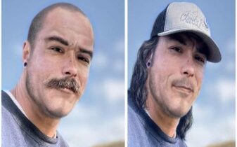 La Oficina del Sheriff comparte fotos del sospechoso de triple homicidio, Travis Decker, con apariencia alterada