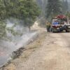El incendio del lago Spokane alcanza las 2.400 hectáreas, la carretera 291 permanece abierta