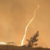 En video: un tornado de fuego se levanta durante incendio en Portugal