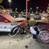 Conductor bajo DUI chocó intencionalmente contra vehículo policial
