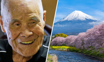 Un hombre de 102 años se convierte en la persona más anciana en llegar a la cima del monte Fuji