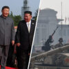 China exhibe su poderío militar y sus aliados en una desafiante demostración para EEUU