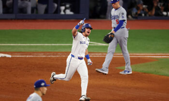 Los Blue Jays frenan a los Dodgers en el primer juego de la Serie Mundial