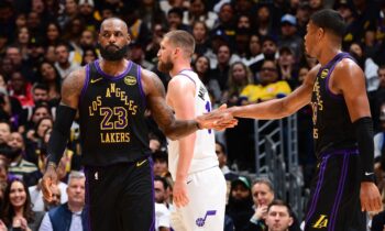 LeBron James debuta en temporada histórica con victoria de los Lakers sobre el Jazz