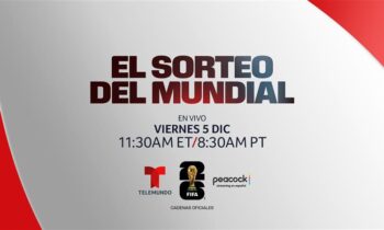 Telemundo presenta el Sorteo Final de la Copa Mundial de la FIFA 2026™