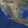 Reportan temblor de magnitud preliminar de 5.7 en México